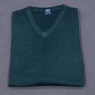 PIGMENT DYE MERINO VNECK VERDE BOTTIGLIA
