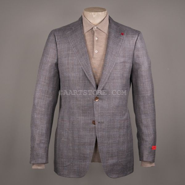 GIOCO DI LINEE LP JACKET MARRONE DI ASINO