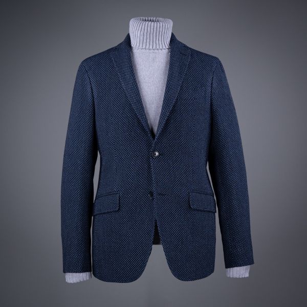 STRETCH WEAVE JACKET BLUETTE