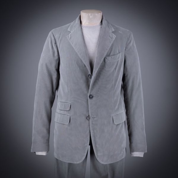 CATCH2 BABYCORD JACKET SMOKE