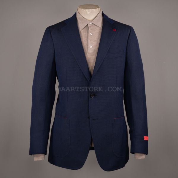 SUMMER LANA LINO HOPSAC JACKET BLU MILANO