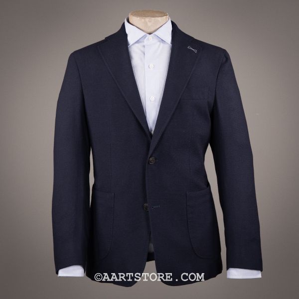 ZEELANDER CASH LYOCELL JACKET BLU NOTTE