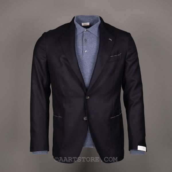 BENNY GIACCA CASHMERE BLU NOTTE