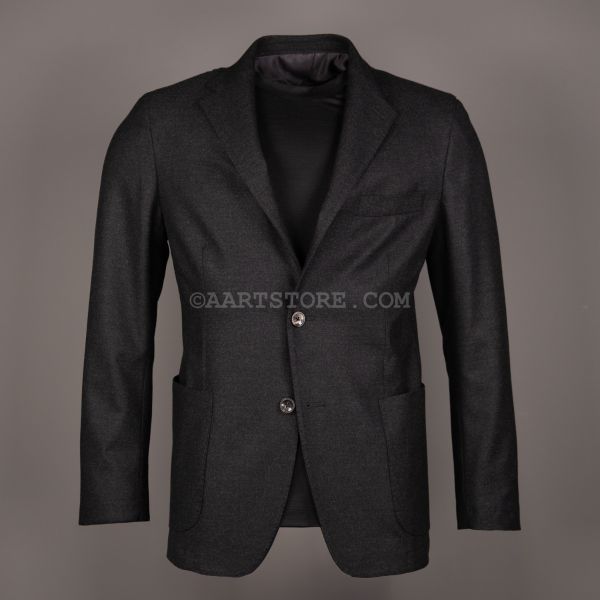 ARES SI ASOLA CASHMERE JACKET ANTRACITE