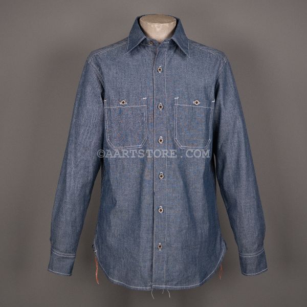 AUTHENTIC WORKSHIRT BLUE CHAMBRAY