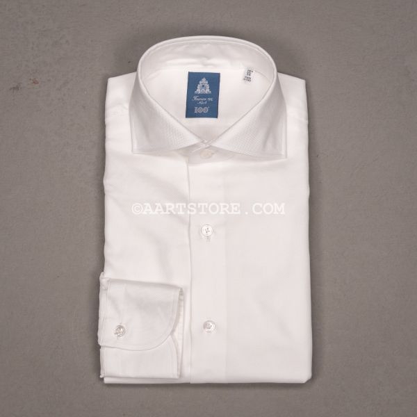 EDUARDO KING OXFORD SHIRT BIANCO