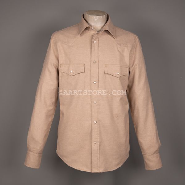 BATAVIA FLANNEL SHIRT CAMMELLO