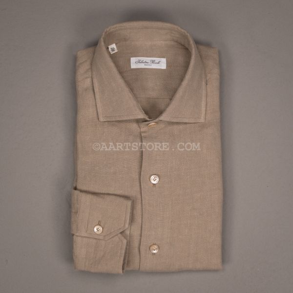 DENSE JAPANESE LINNEN SHIRT OCRA