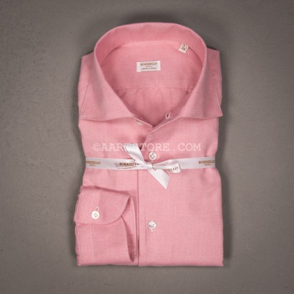 CAPRI CAMICIA FLANELLA ROSA