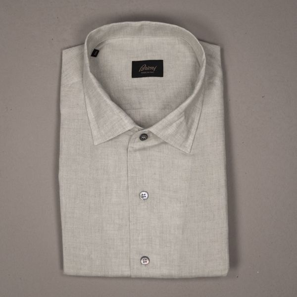 MARCELLO SHIRT LINNEN MENTA LEGGERA
