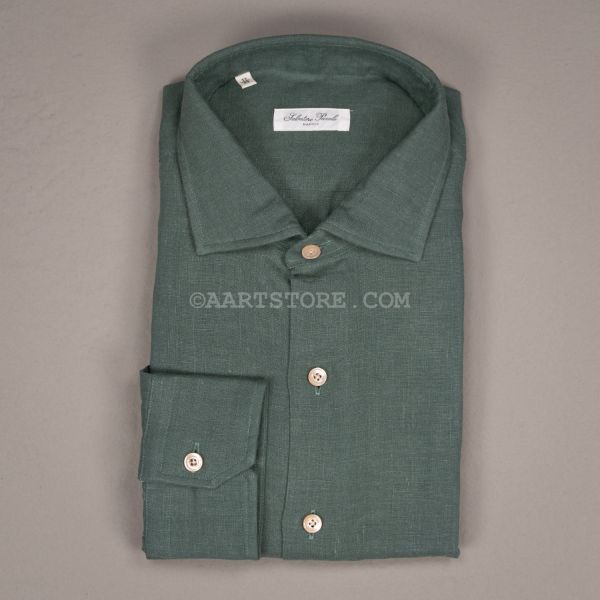 DENSE JAPANESE LINNEN SHIRT GRAPPOLO