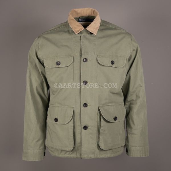 RIPSTOP LIGHT FIELD JACKET BARLOW GREEN
