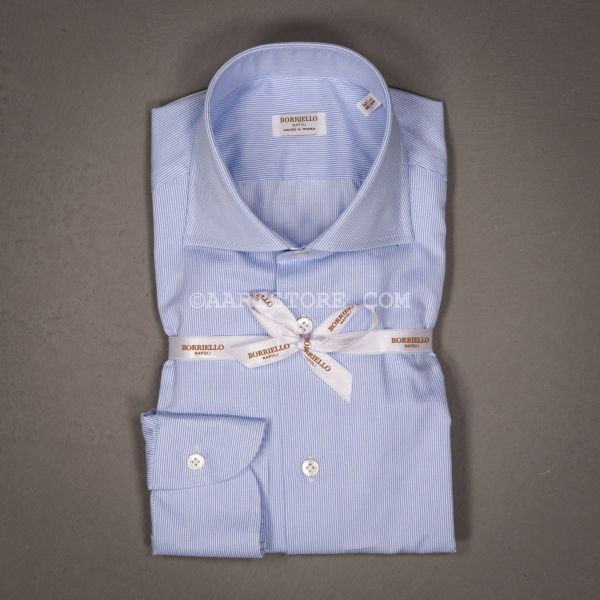 MARECHARIO CAMICIA STRISCIA BLU