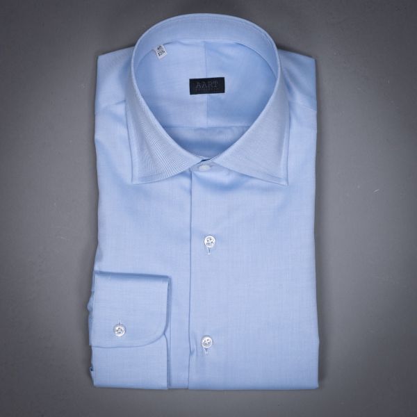 SH00112 THOMAS MASON TRAVEL SHIRT AZZURRO