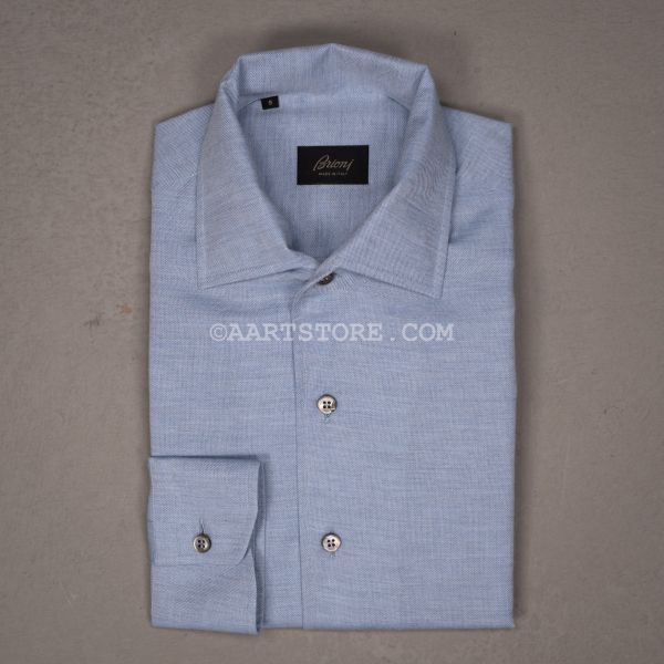 MARCELLO TWILL SHIRT CIELO