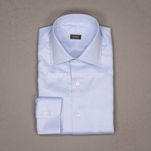 SH001112 T. MASON TRAVEL TWILL SHIRT AZZURO