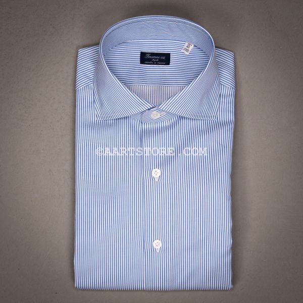 CAMICIA NAPOLI STRISCIA BLUETTE