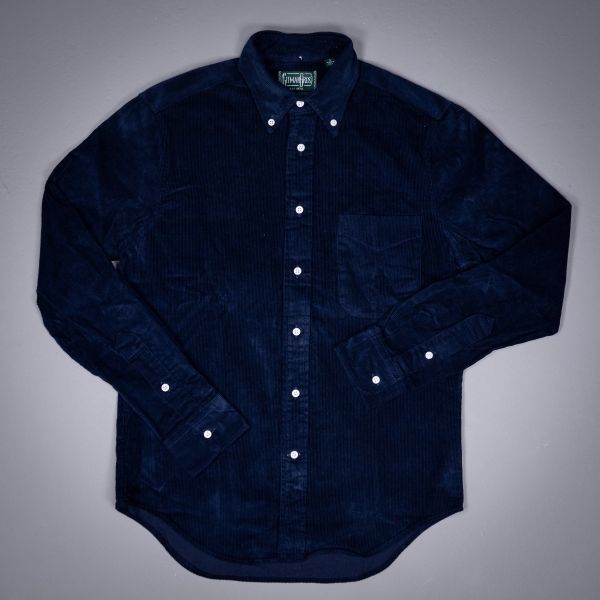 BD CORDUROY SHIRT NAVY