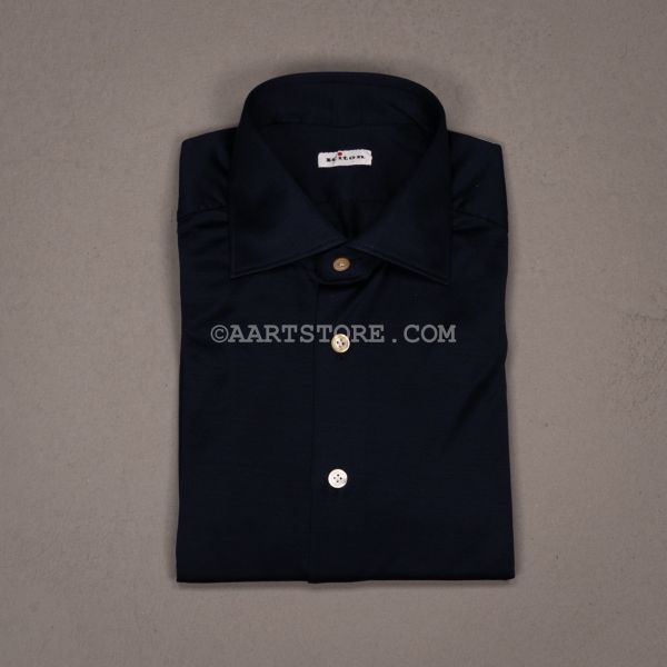 CAMICIA LUXURY JERSEY BLU NAVY