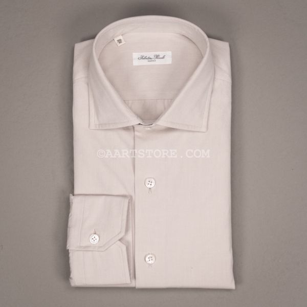 JAPANESE TWILL SHIRT GREIGE