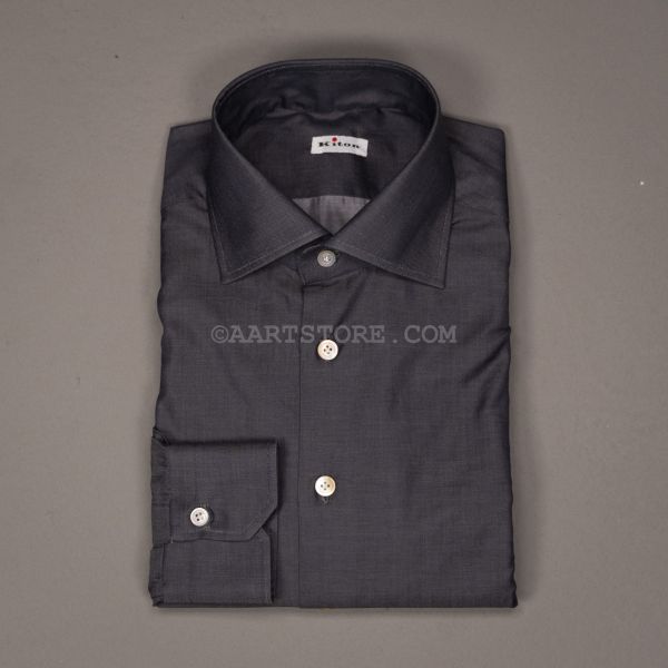 SOFT TWILL SHIRT CARBONE