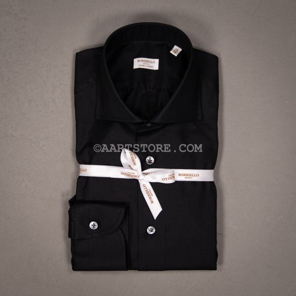 MARECHIARO CAMICIA OXFORD NERO