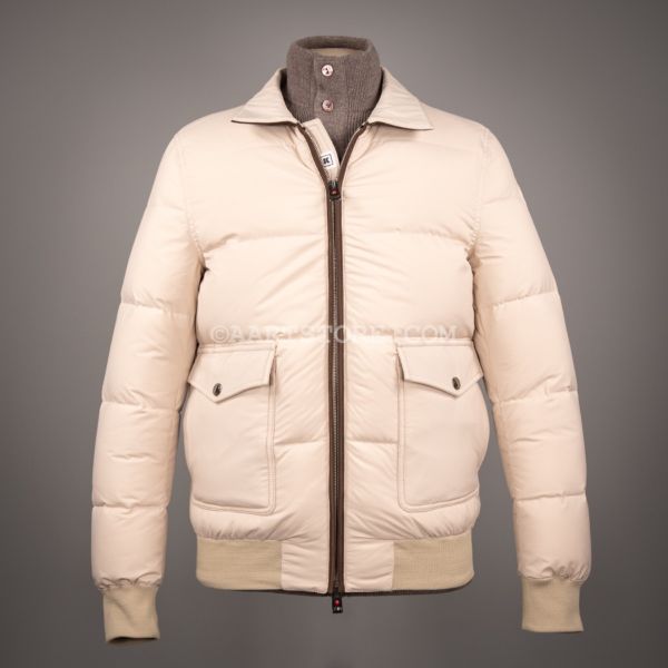 WAPI PUFFER BLOUSON ECRU