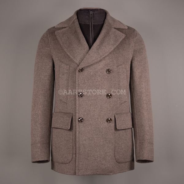 CABAN WOOL CASHMERE COAT PECORA