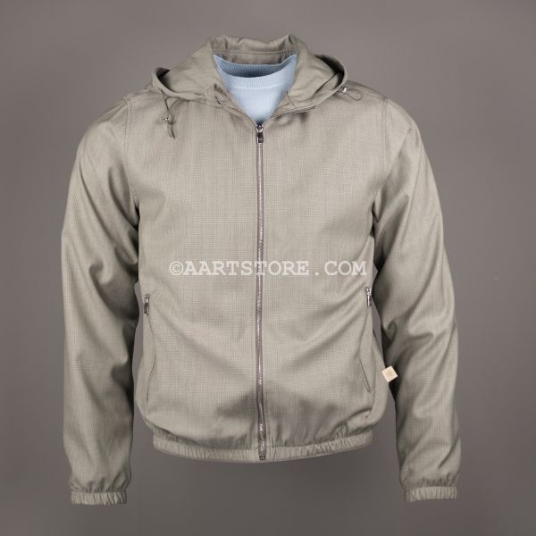 T929 GIACCA LANA OLIVA