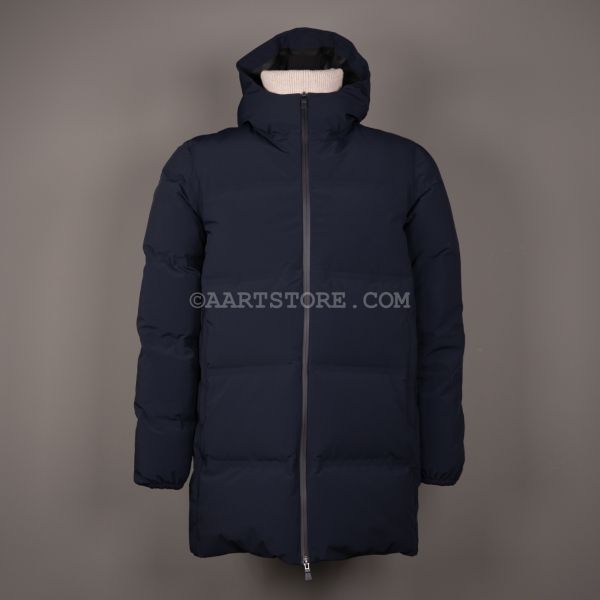 PARKA LUNGO IMBOTTITO NAVY