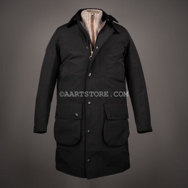 BORDER CLASSIC TECHCOAT NERO