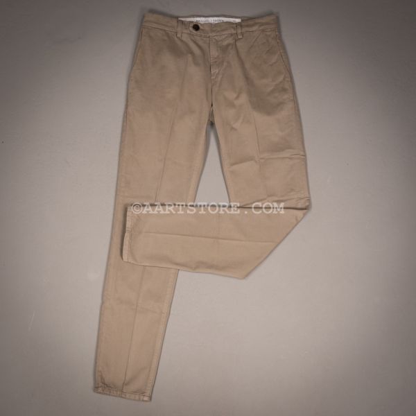 SINGAPORE CASHMERE MIX CHINO NOCCIO