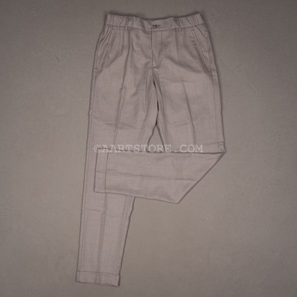 MANU PURE VIRGIN WOOL PANT SABBIA