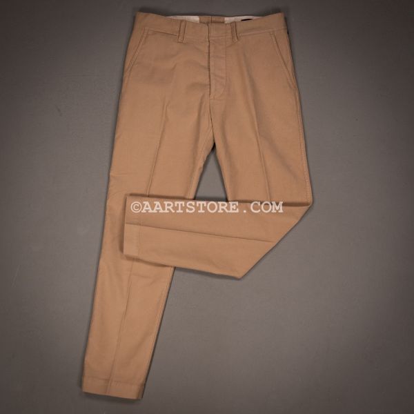 THICK JAPANESE COTTON CHINO CAMMELLO