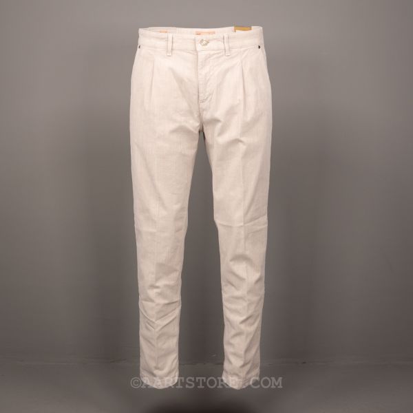 SCOTT ZIP RIGA SOTTILI CORD BEIGE