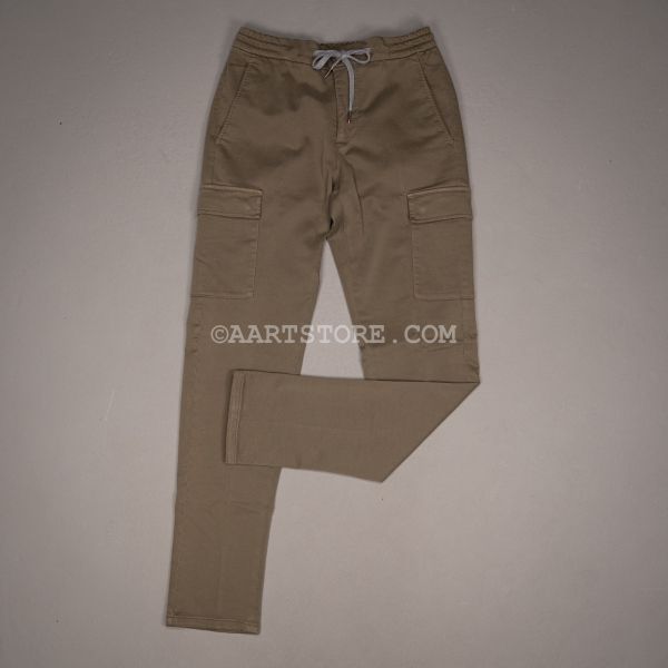 TOR ZIP CARGO TROUSER VERDE MILITARE