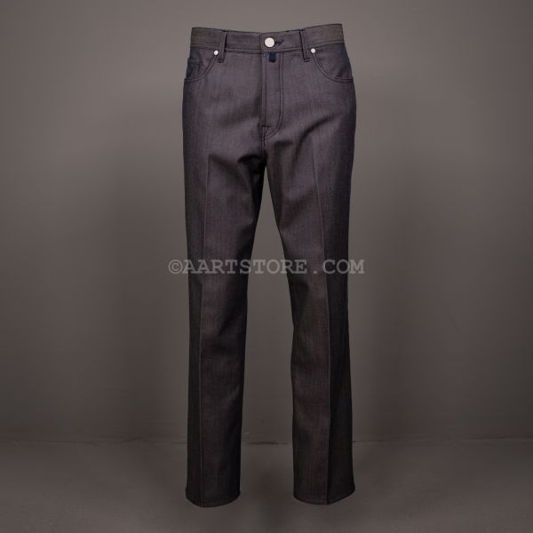 ALEX T974A HEAVY TWILL MELANGE BLUE