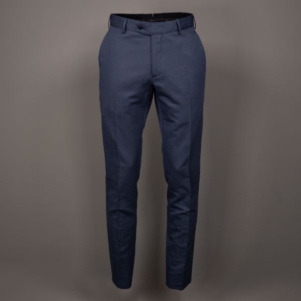 PENZA LIN/COT DRESS CHINO BLUE OCEANO