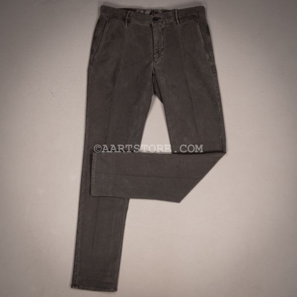 SLACKS VINTAGE MOLESKIN CHINO GRIGIO