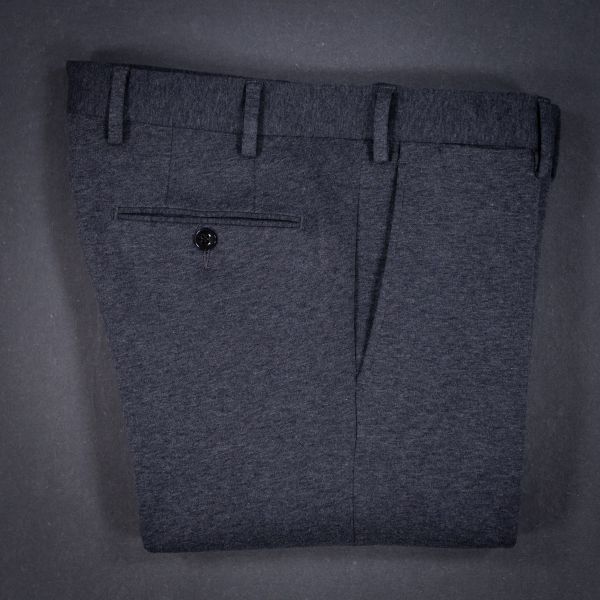 SLIM JERSEY PANT MID GREY