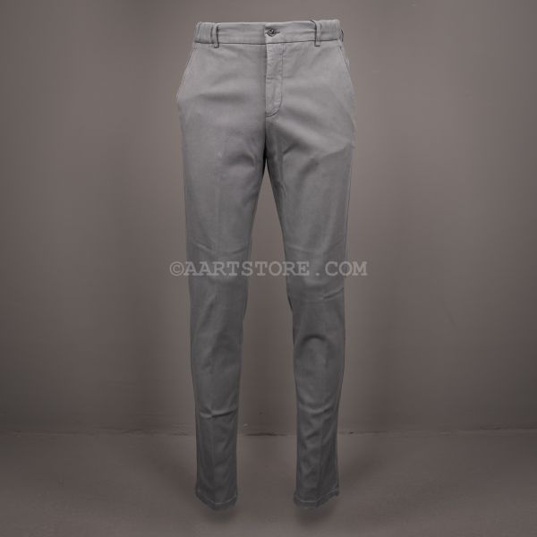 MANU ZIP COTTON LYOCEL CHINO CALCE