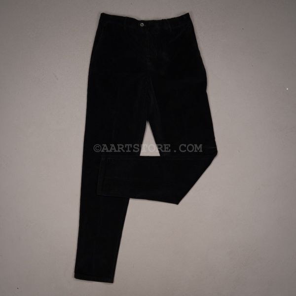 EVO MID WHALE CORD PANTS NERO