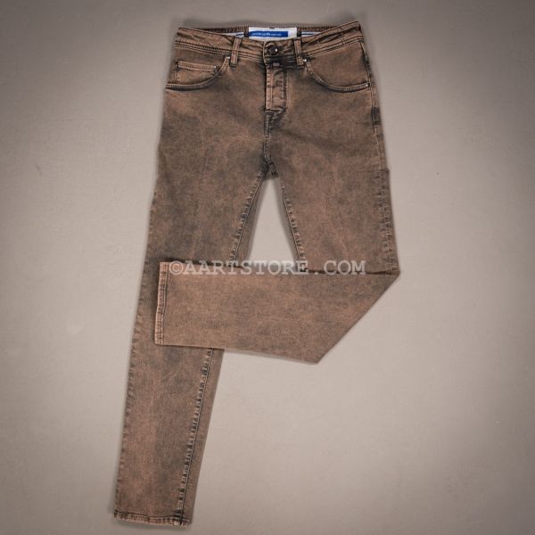 SCOTT 3848 TINTURA JEANS CAMELO GRIGIO