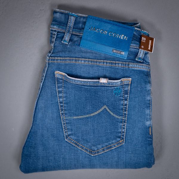 NICK LIMITED 3619 DISTRUTTO DENIM BLU LAGO