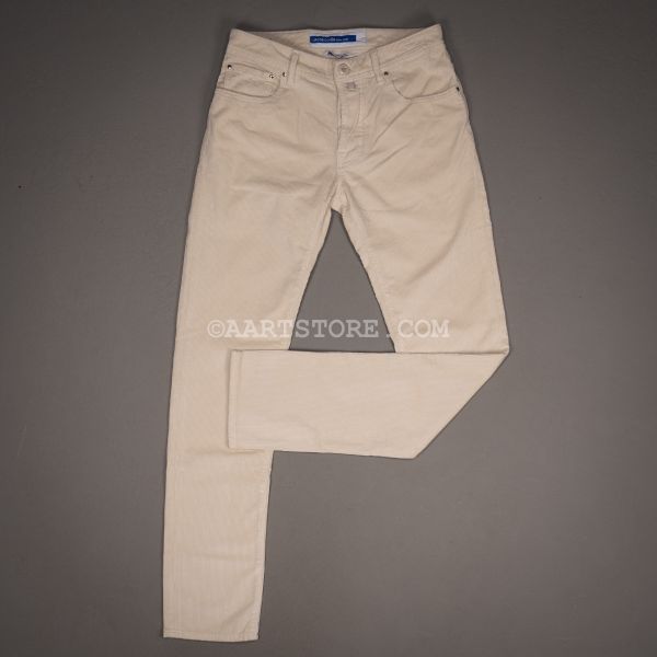 BARD 3653 MID WALE CORD JEANS ECRU