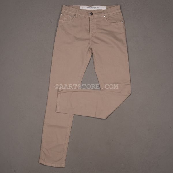 T269 TOKYO BULL DENIM JEANS SABBIA