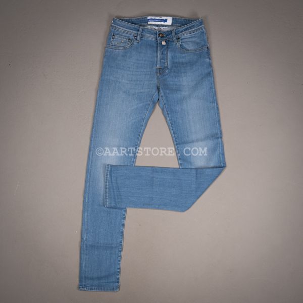 NICK SLIM 3632 STRETTO DENIM BLU WACO