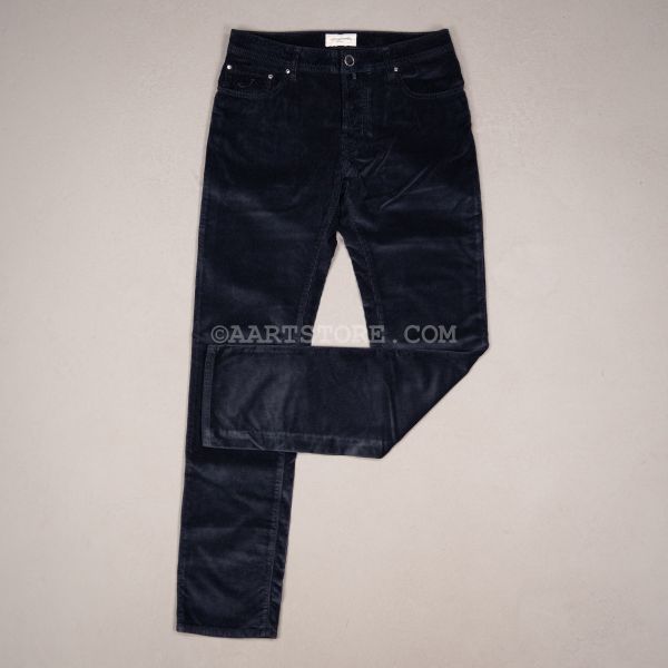 BARD 3653 MODAL COTTON CORD JEANS BLU NOTTE