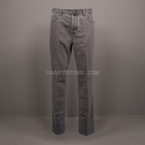 ALEX T947A HERRINGBONE DENIM COUNCIL GREY