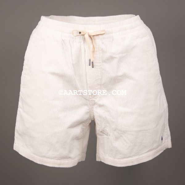 PREPSTER CORD SHORTS WHITE